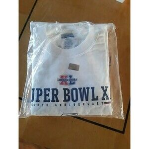 New Super Bowl 40 XL 2005 2006 NFL Tag Football Sweatshirt XL Steelers Seahawks